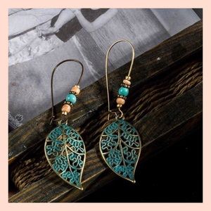 🍃paтιna leaғ earrιngѕ🍃